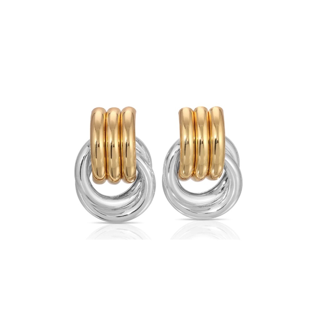 Heaven Mayhem - double knot mixed earrings